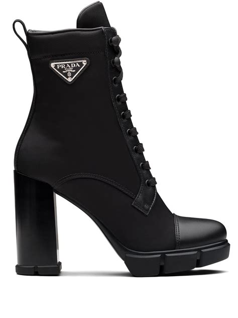 botas prada tacon|Botas .